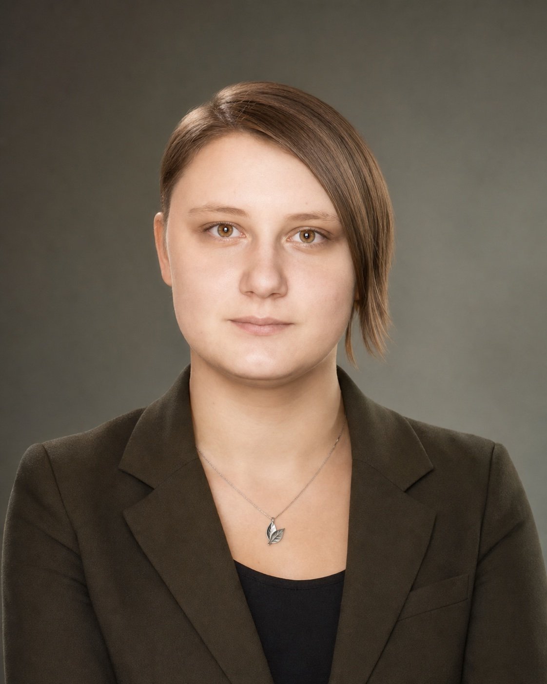 Professional portrait of Anastasiia Drohan